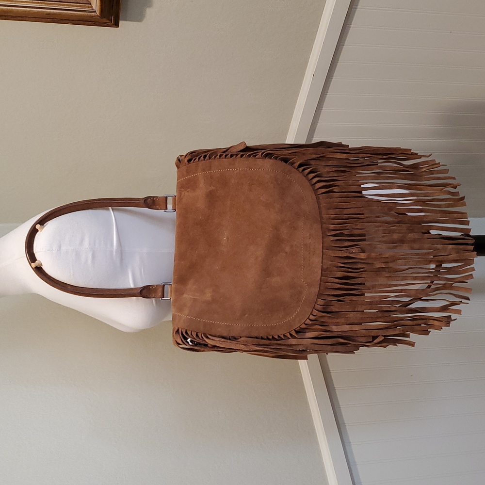 Barbara Bui Suede Fringe Bag - Picture 7 of 16